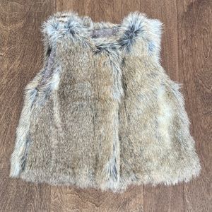 Zara Baby Girl Faux Fur Vest